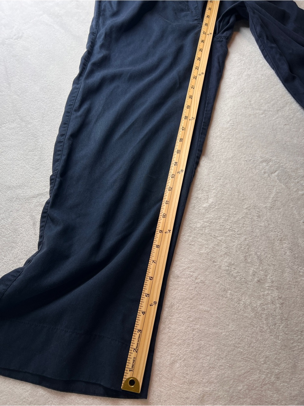 Quince Women’s Vintage Wash Tencel Wide Leg Pants Midnight Blue XS - Picture 7 of 12